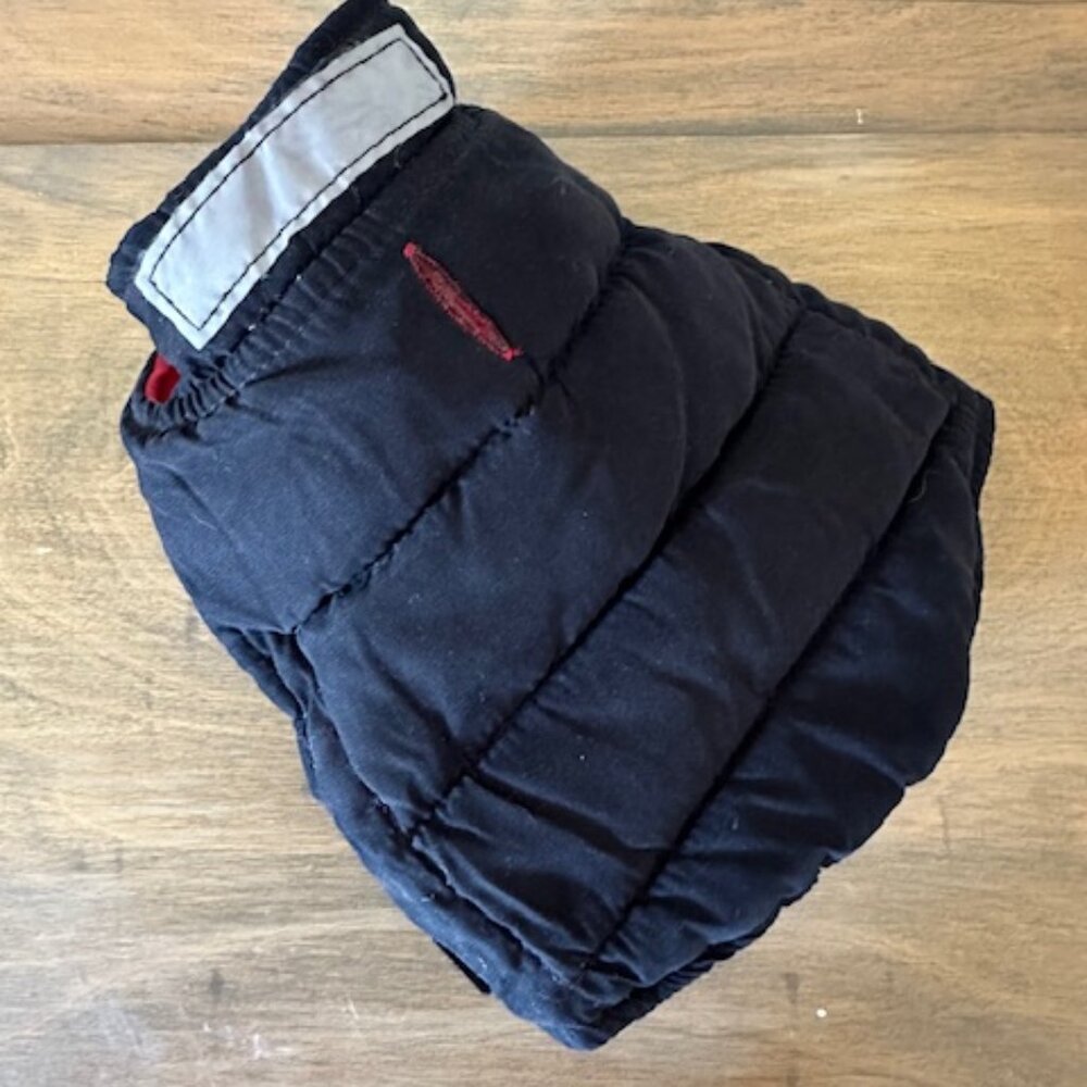 Red / Black Reversible Quilted Dog Coat    8415 - Picture 2 of 6